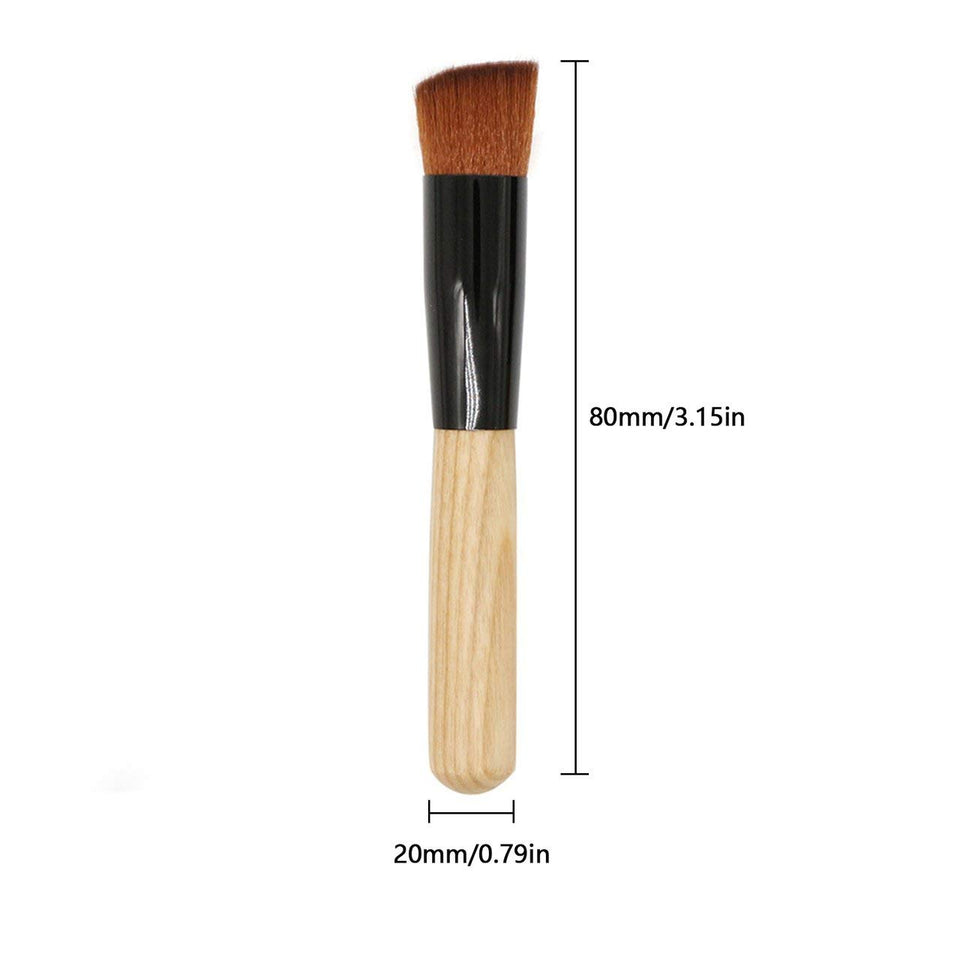 Control de aceite Corrector de maquillaje natural Hidratante Crema facial de larga duración Contorno con pincel de maquillaje