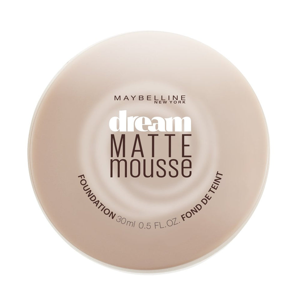 Maybelline Dream Matte Maquillaje Facial en Mousse, color Honey Beige