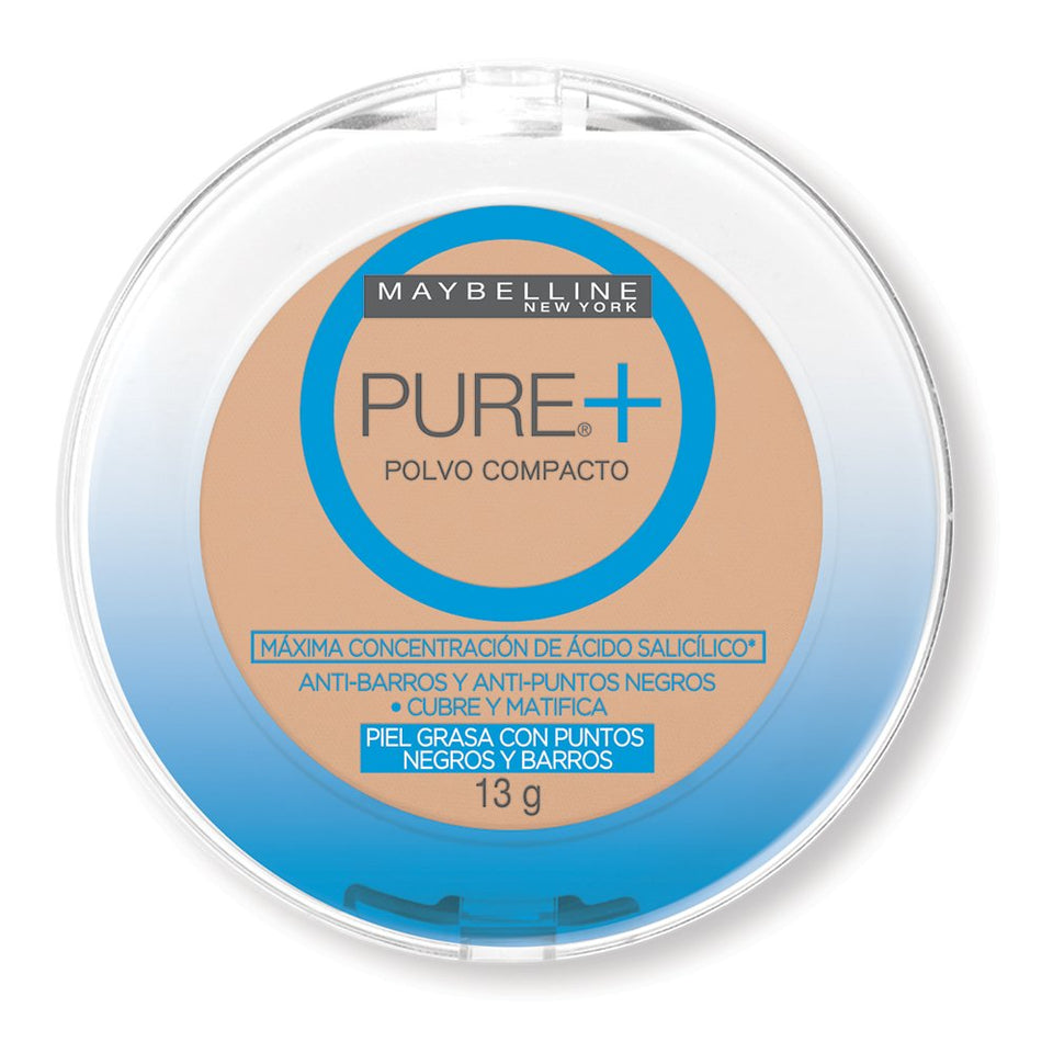 Maybelline - Maquillaje facial en polvo, color Claro Natural, 13 g