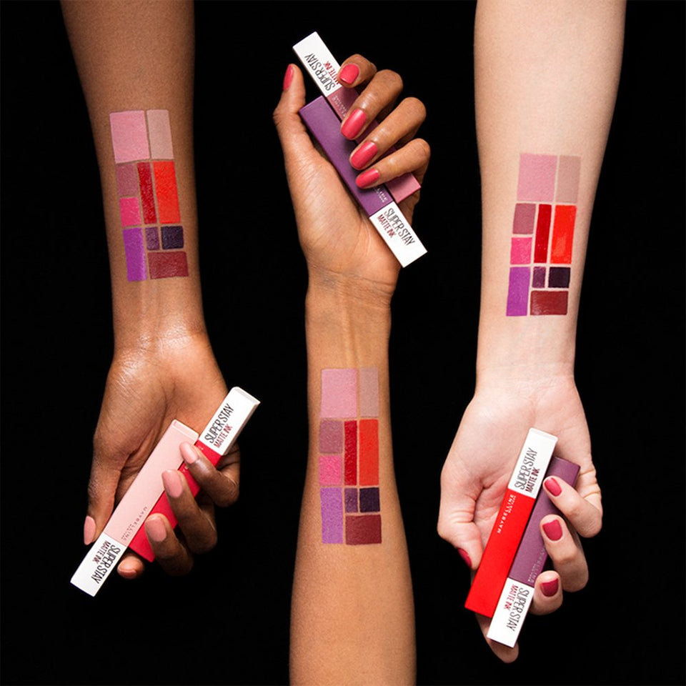 Maybelline Labial Liquido Matte, Larga Duracion, Superstay Matte Ink 20 Pioneer, 5 g