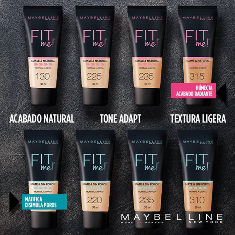 Maybelline Base Super Natural Hidratante, 130 Buff Beige, 30 ml