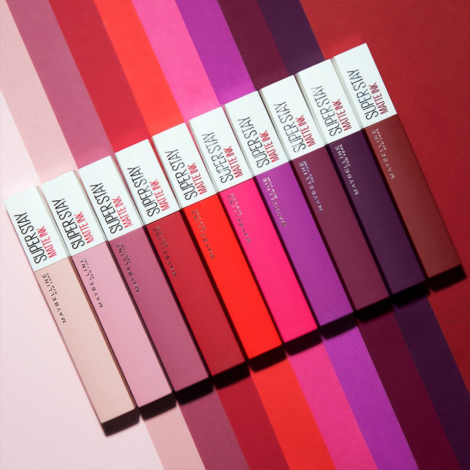 Maybelline Labial Liquido Matte, Larga Duracion, Superstay Matte Ink 20 Pioneer, 5 g