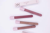 Makeupbox 4 Labiales Matte Larga Duración tonos Nude Collection lip gloss endless Matte 12-horas Touch-proof libres de plomo, conservadores y parabenos,cruelty free
